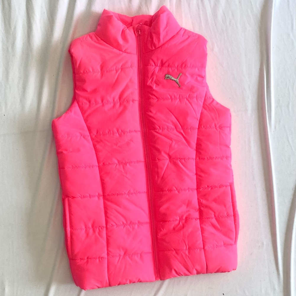 Puma hot pink vest